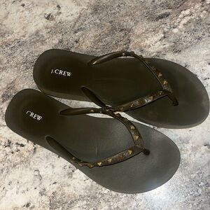 J crew flip flops